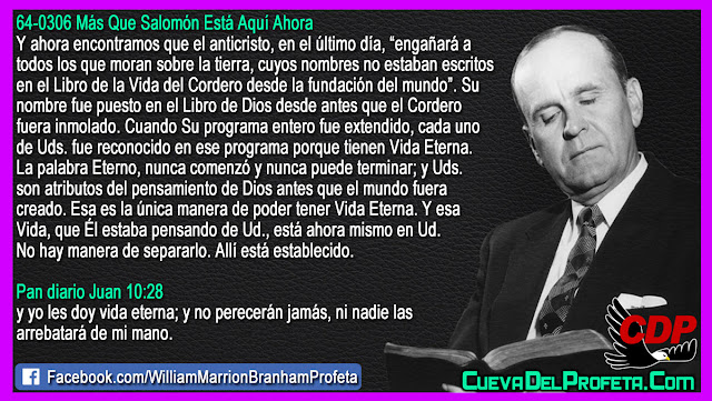 Nunca comenzó y nunca puede terminar - Citas William Branham Mensajes