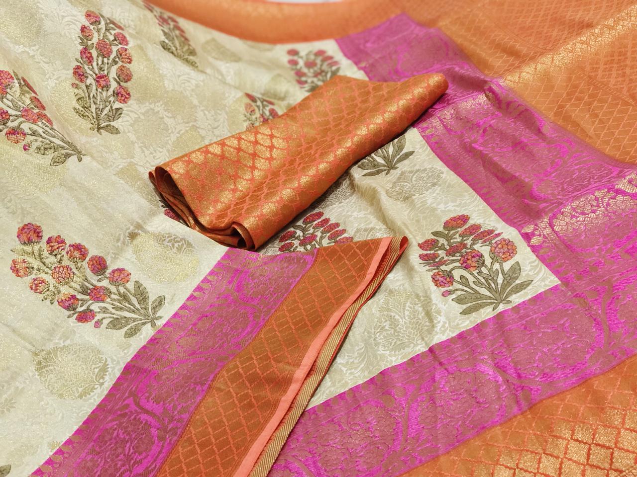 Beautiful kubera pattu sarees with ...