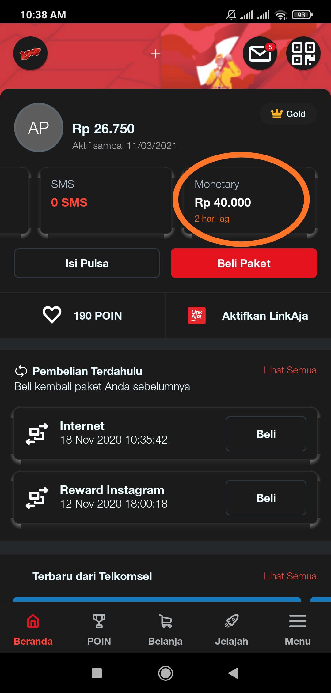 Cara Menggunakan Extra Pulsa Telkomsel - Paket Pedia