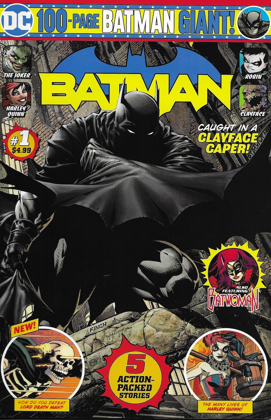 Weird Science DC Comics: Batman Giant #1 Review