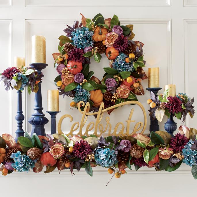 Home and Gardening With Liz Grandin Road Inspired Wreath