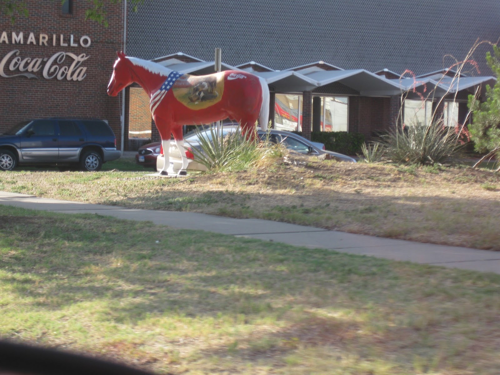 Imatges sobre rodes ROUTE66 DIA 6 DE GROOM a AMARILLO.