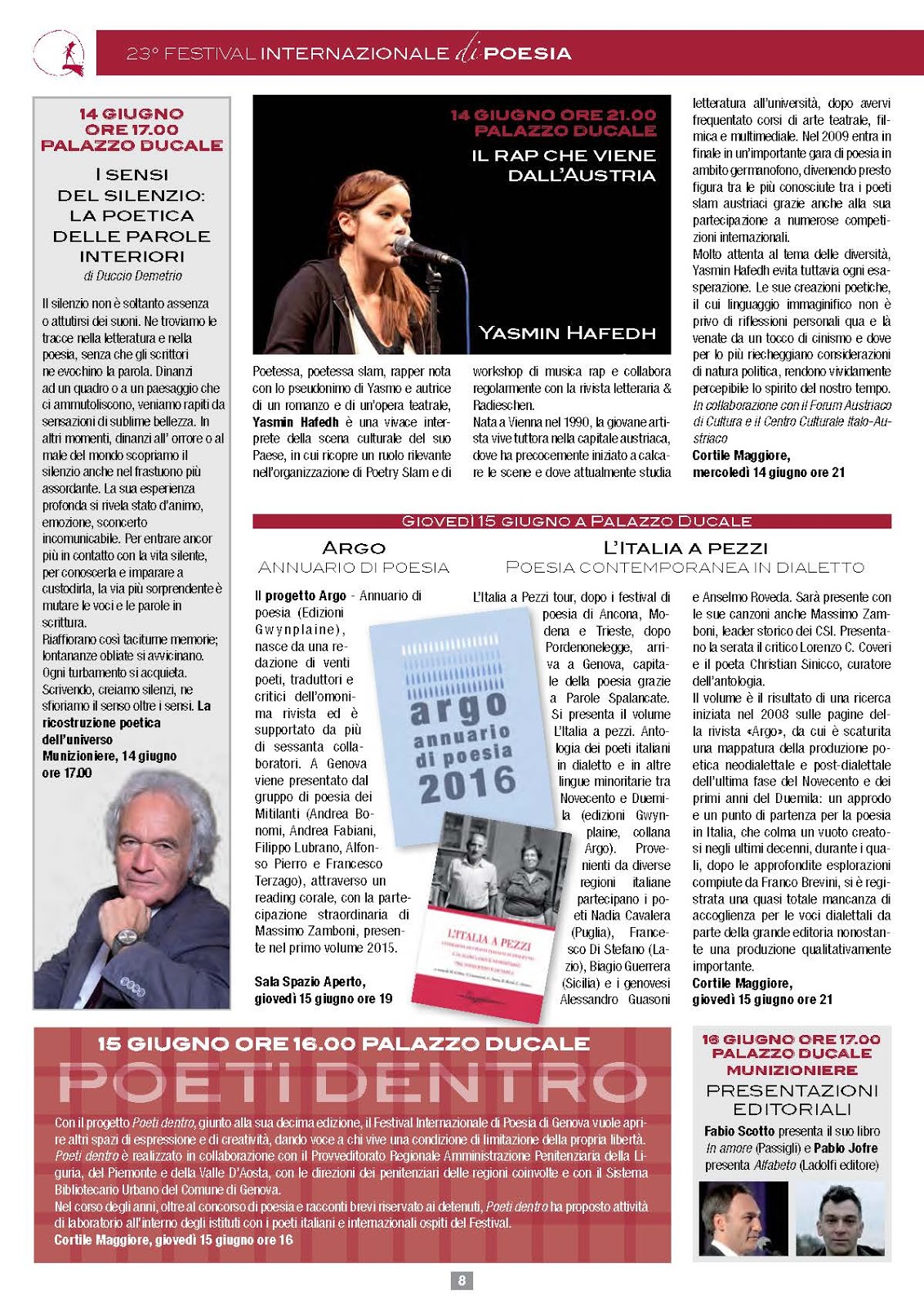 Giorgio Macario Blog Duccio Demetrio Al Festival Internazionale