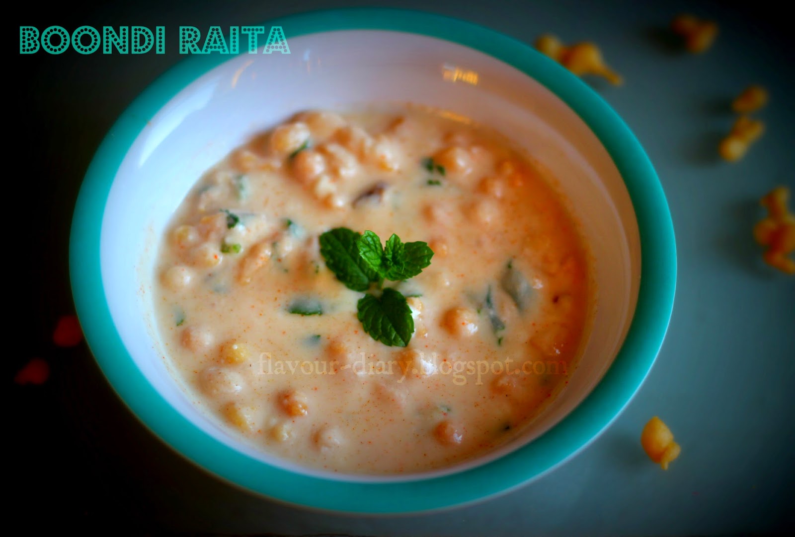 Flavour Diary: Boondi Raita | How to make Different Raita Recipe | Easy ...