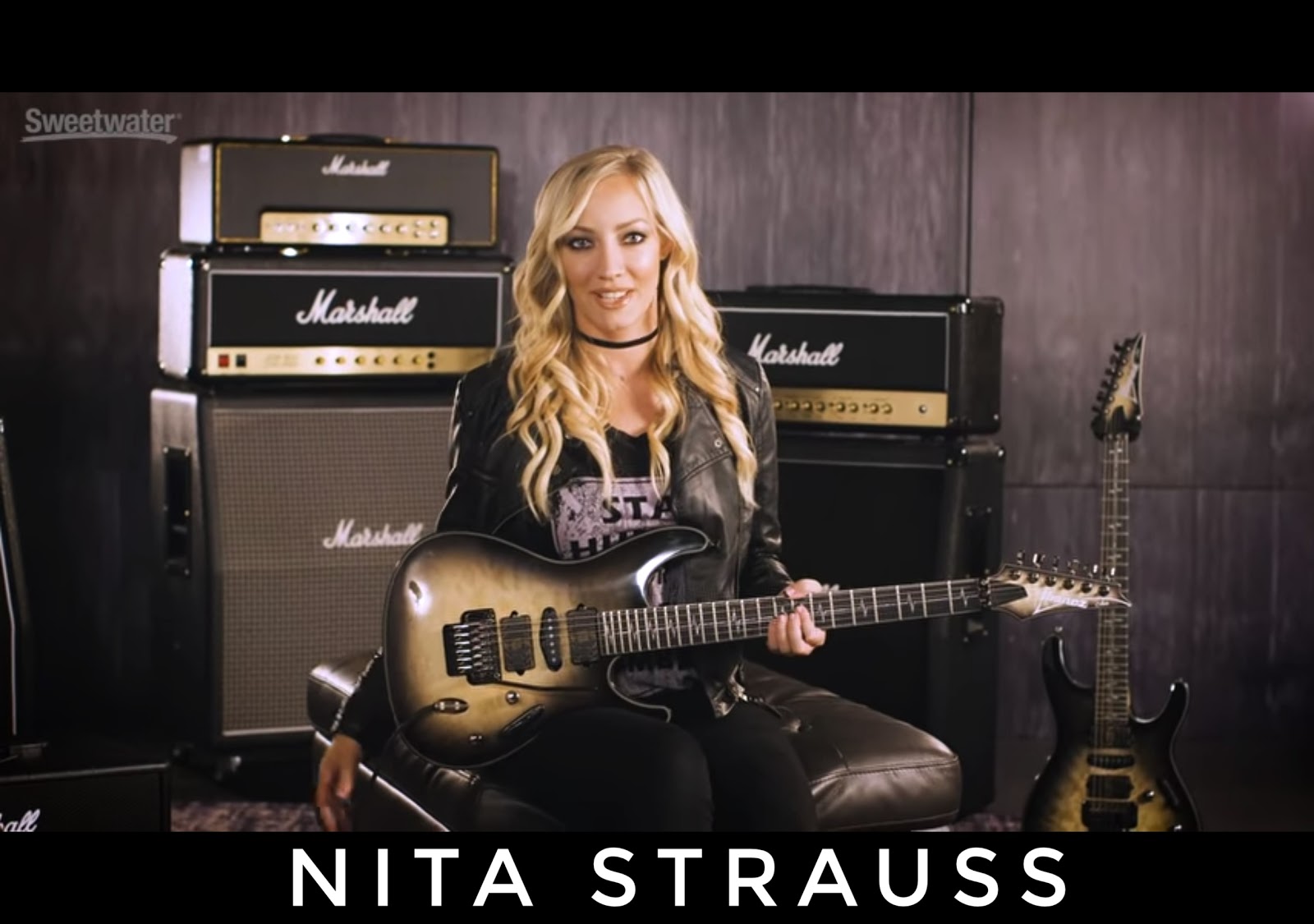 Nita Strauss Jiva10 Signature From Ibanez