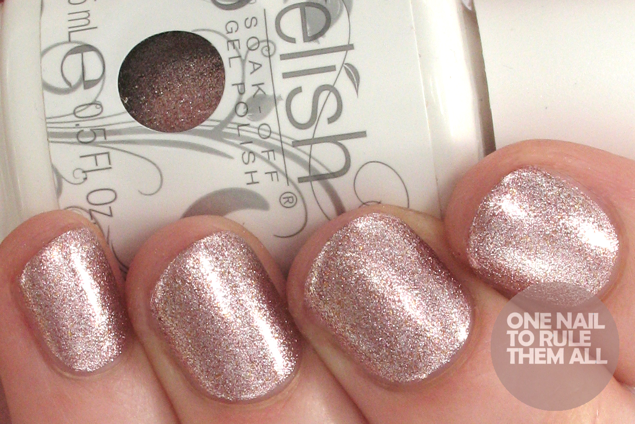 One Nail To Rule Them All Gelish Last Call Nail Art + Review