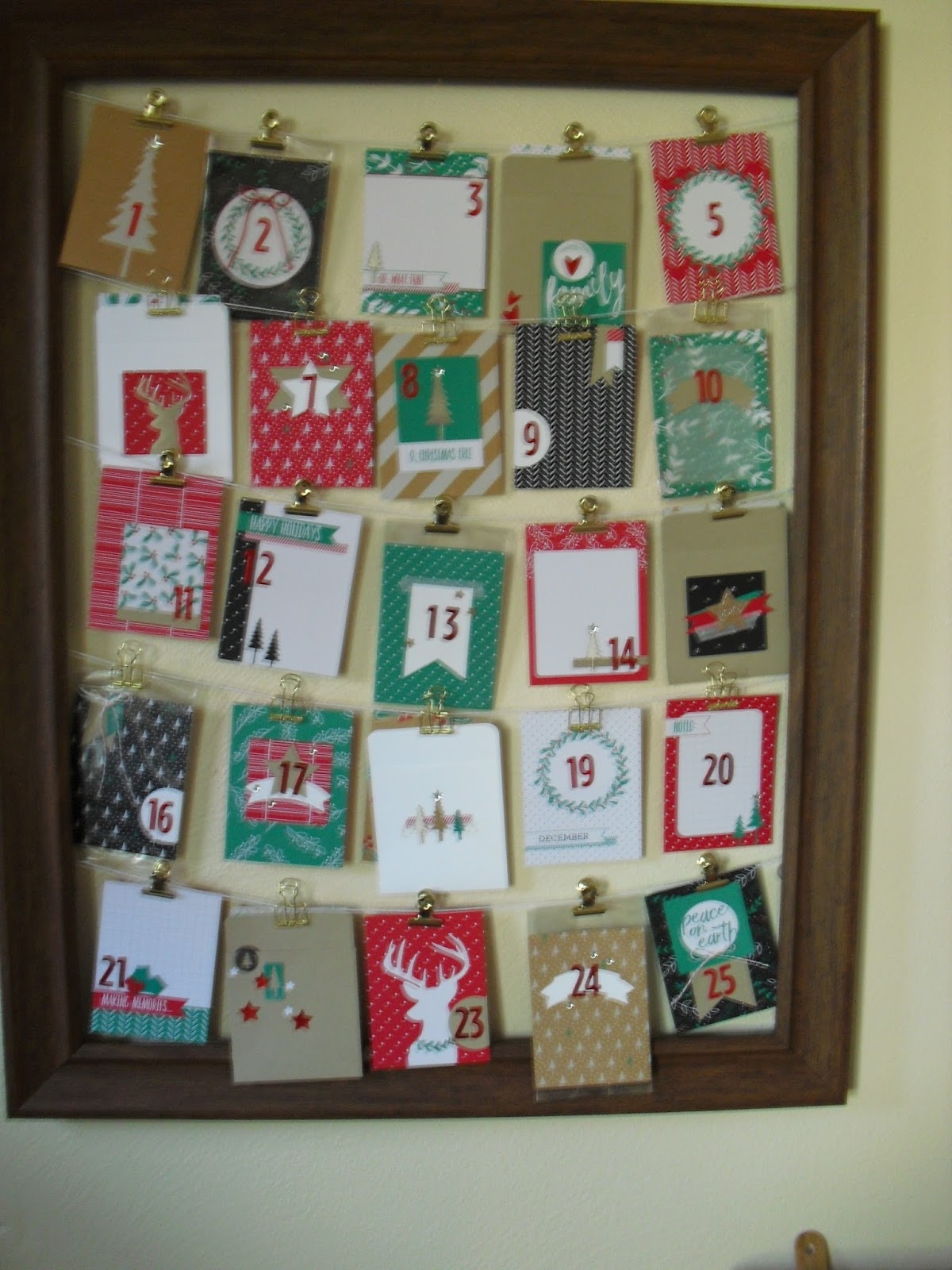 Sushi the Stamper Home DecorAdvent Calendar