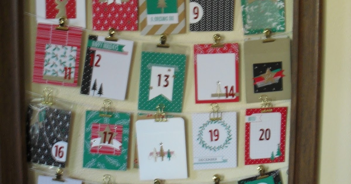 Sushi the Stamper Home DecorAdvent Calendar