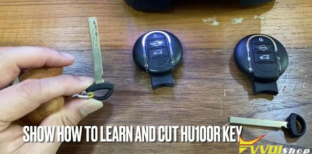 Xhorse Dolphin XP005L Cut Mini Cooper HU100R Key 2