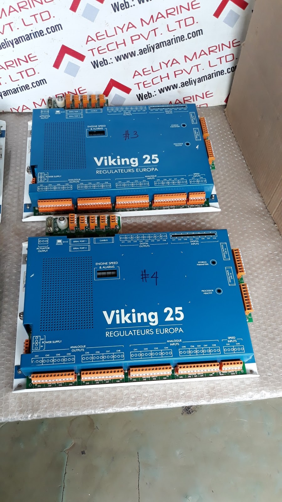 VIKING 25 REGULATEURS EUROPA DIGITAL SPEED GOVERNORS Aeliya Marine