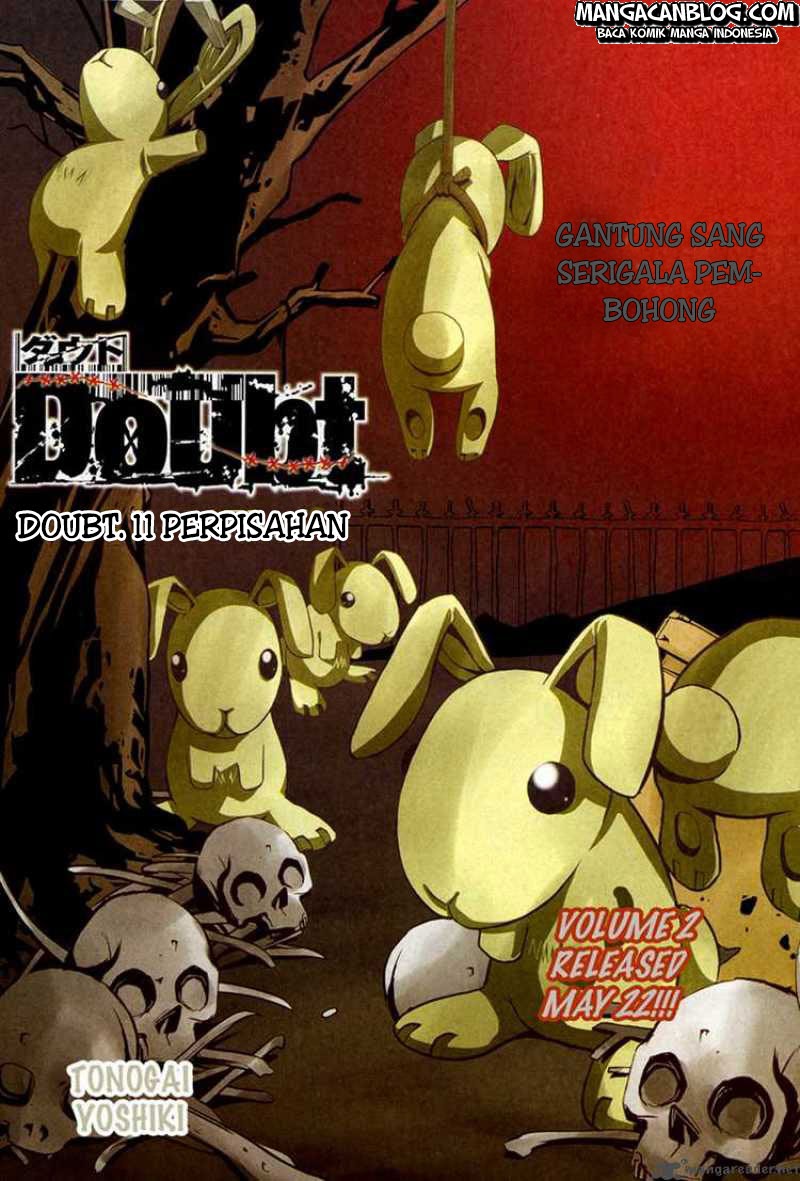 Doubt (TONOGAI Yoshiki) Chapter 011