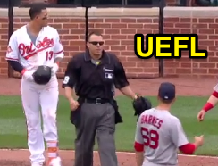 Mlb Ejection 013 Andy Fletcher 1 Matt Barnes Close Call