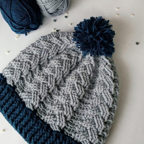 Beautiful Skills Crochet Knitting Quilting Crochet Cable Beanie beautiful-skills-crochet-knitting-quilting-crochet-cable-beanie