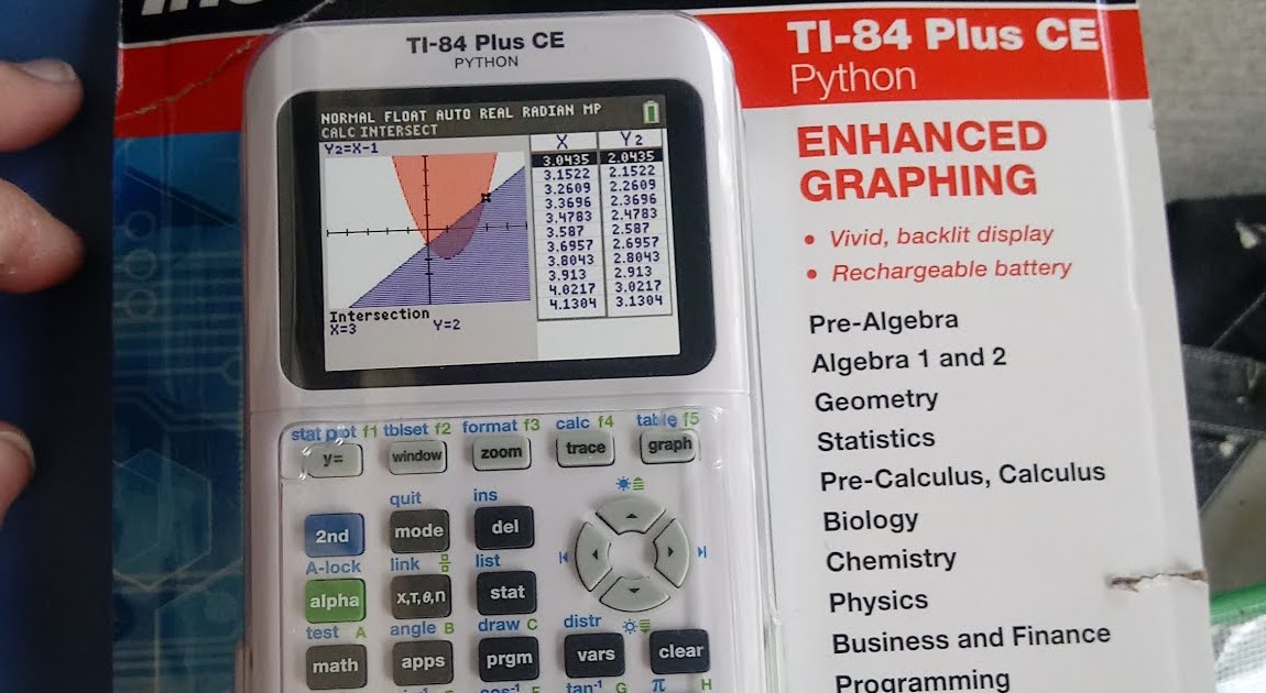 Eddie's Math and Calculator Blog: Review: TI-84 Plus CE Python