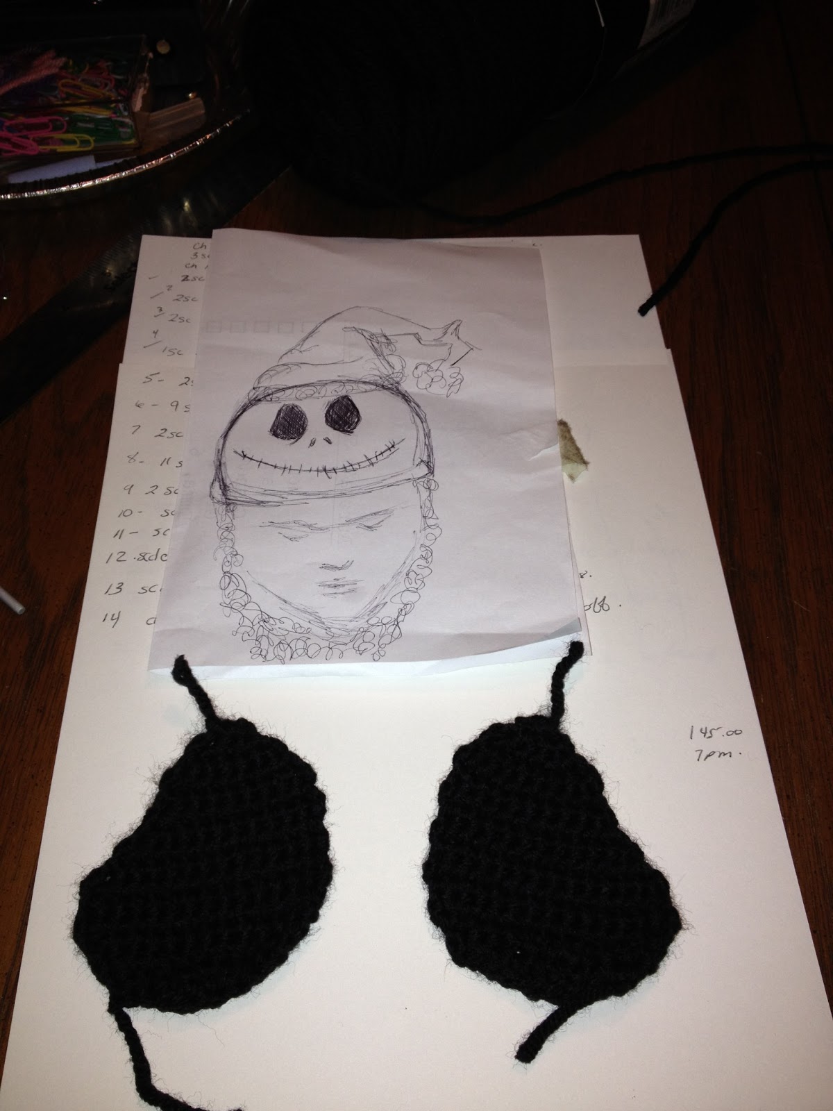 pattern skellington crochet hat jack for the crochet Me hat Pattern On for Dawned Skellington ~ Crochet: Jack