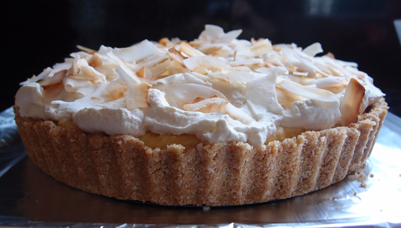 The Caked Crusader Coconut Cream tart