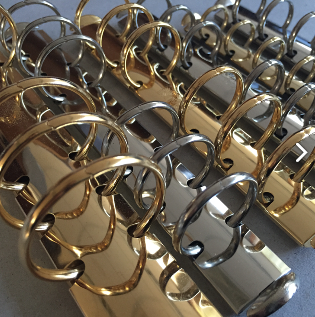 Switching out Louis Vuitton PM Agenda Rings To 16mm Krause Rings