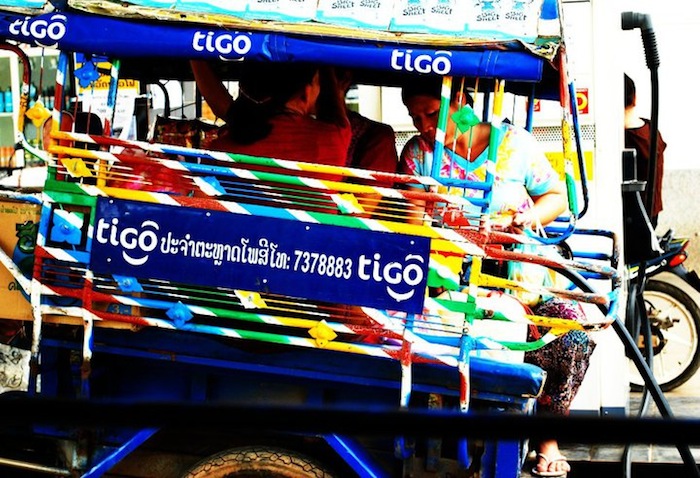 public transport in laos