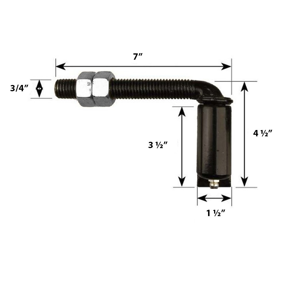 Adjustable Steel Gate Kits JBOLT GATE HINGE STEEL