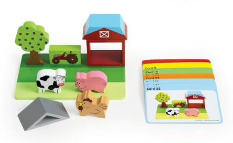 The Playful Otter: Excellerations 3D Spatial Relations Activity Set