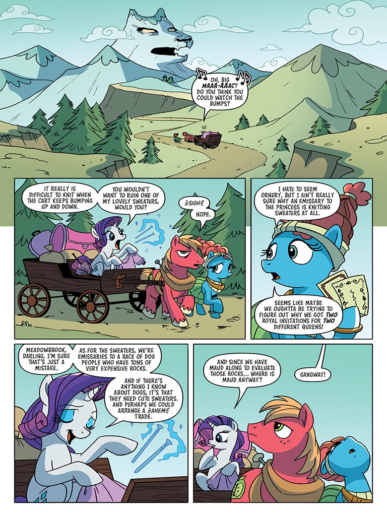 Equestria Daily MLP Stuff! My Little pony Annual Comic 2021 3 Page