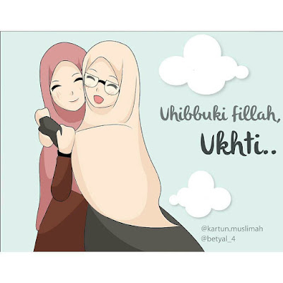36 Gambar Kartun Muslimah Dua Sahabat Design Kartun 36 Gambar Kartun Muslimah Dua Sahabat Design Kartun