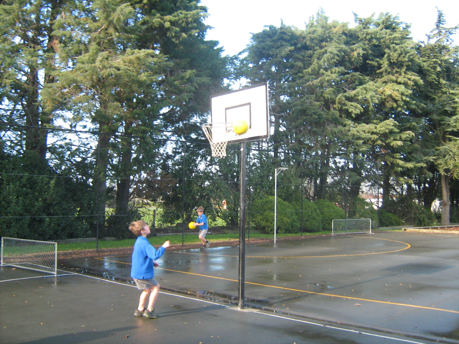 Room 7, Harewood Primary, Christchurch , NZ New basketball goal
