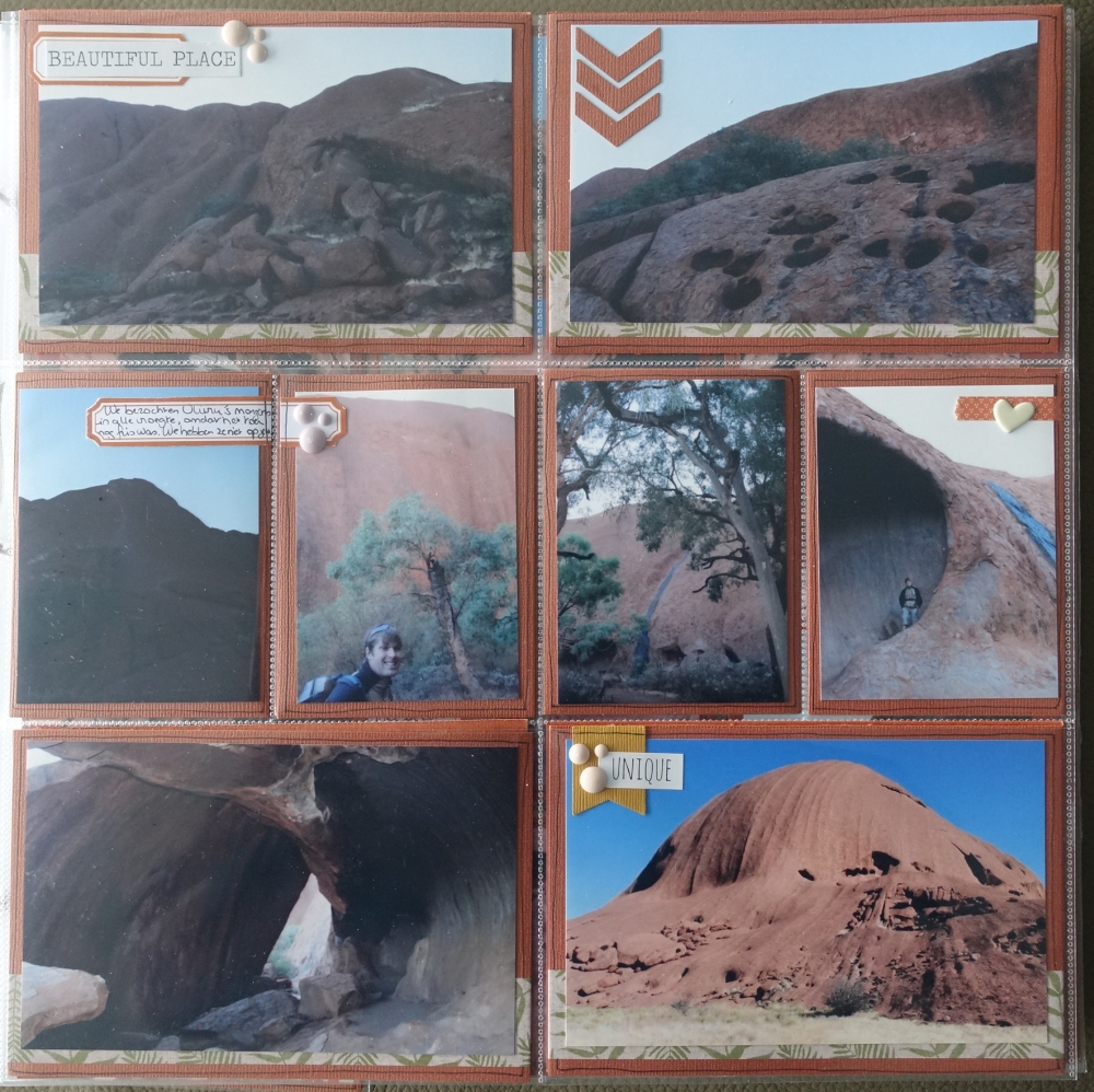 Creanijn Scrapbook Blog ALBUM Australië (Outback)