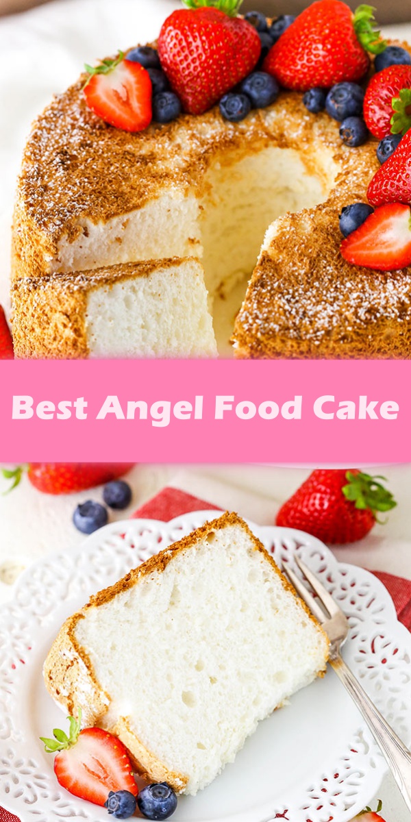 Best Angel Food Cake Yummy Yum