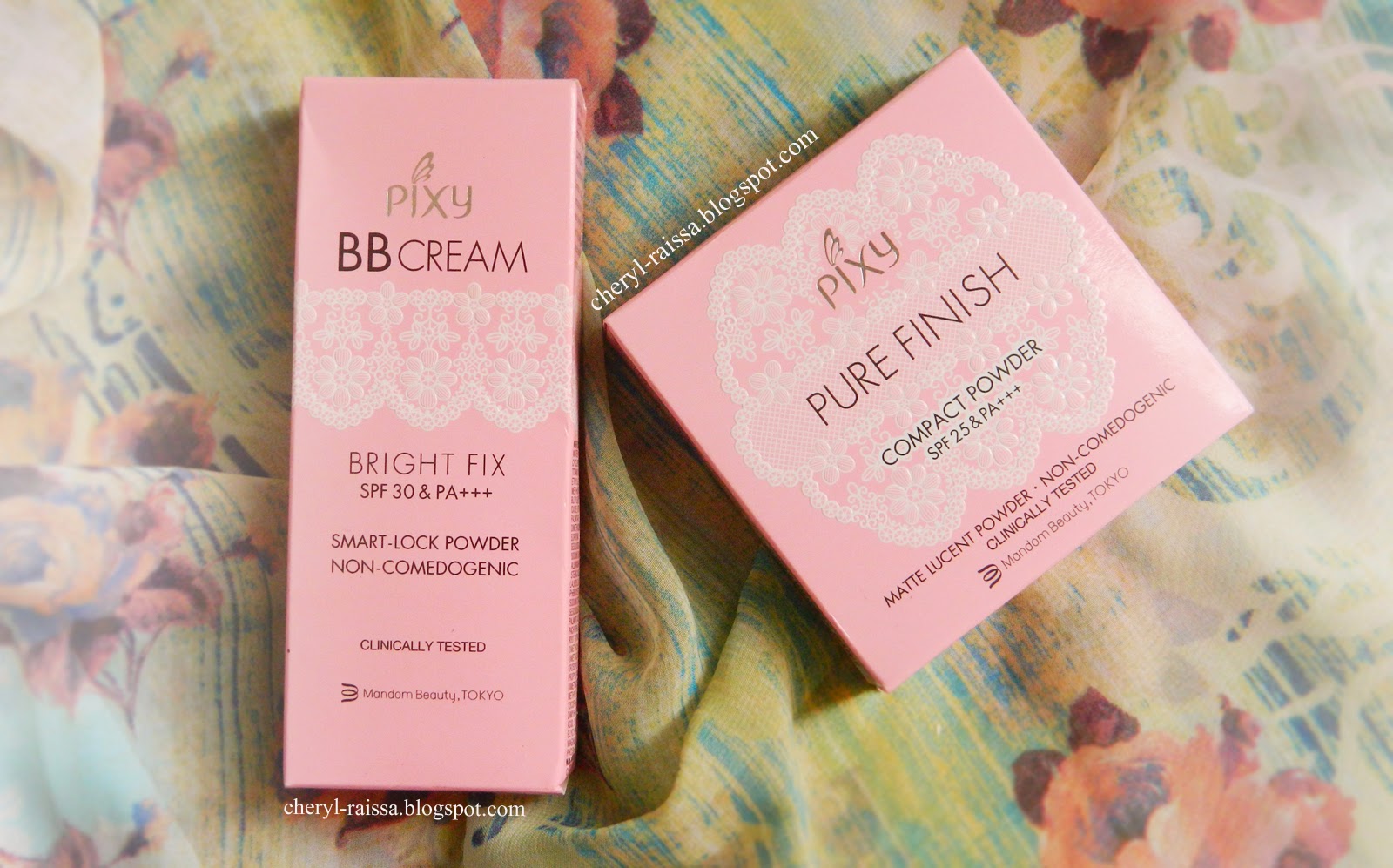 Review BB Cream Bright Fix Pure Finish Compact Powder By PIXY