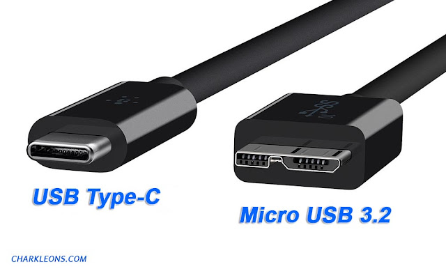 Conector Micro USB 3.2 y Conector USB Type C - Charkleons.com
