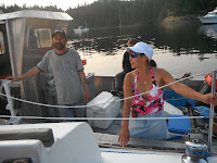 Shrimp boat at Squirrel Cove