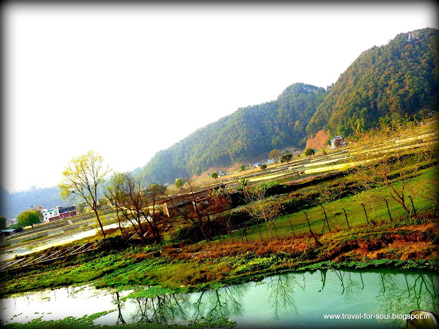 Lake and the Mountains