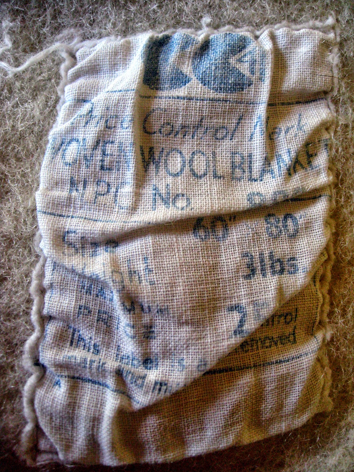 Lesley Turner Natural Dyeing a Wool Blanket