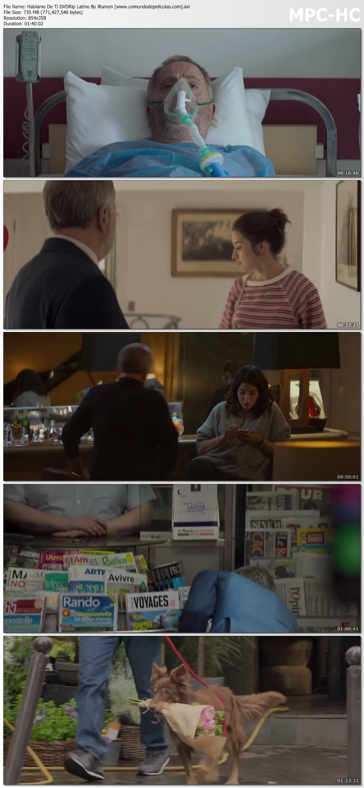Capturas de la película.