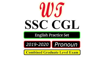 SSC CGL 2020 English Pronoun Practice Set Free PDF Download