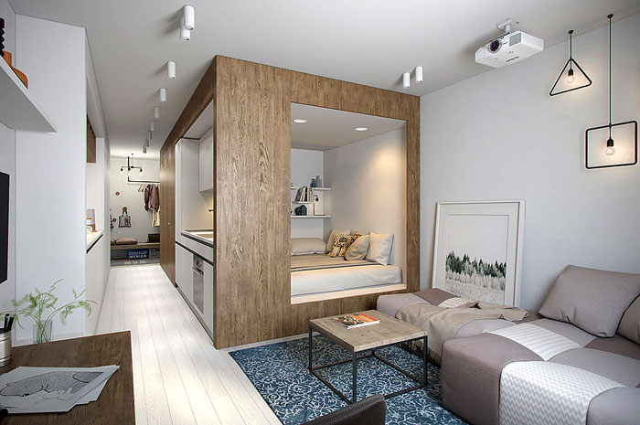8 Desain Kamar Tidur Sederhana Keren Untuk Ruangan Sempit