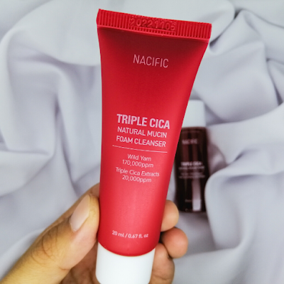 Review : Nacific Triple Cica Natural Mucin Series
