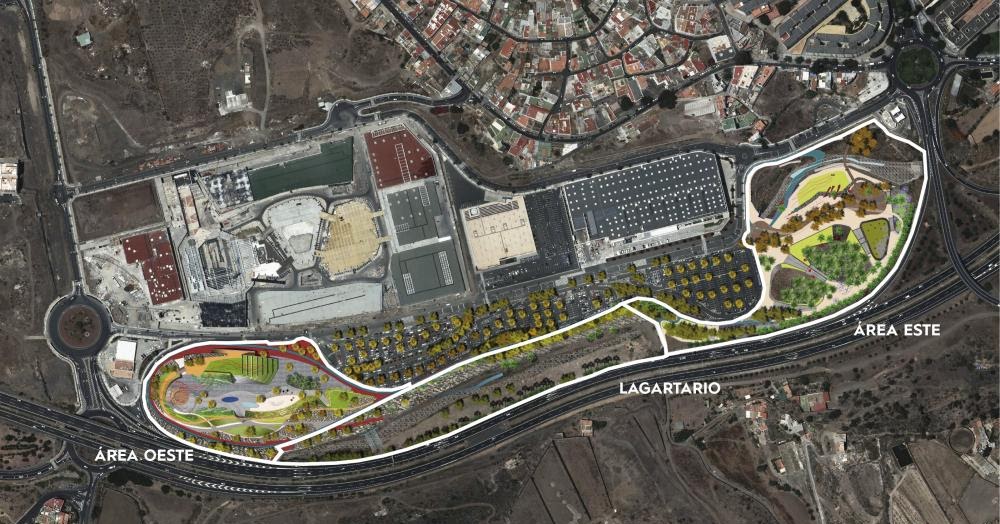 Tamaraceite contará con un gran parque urbano de 100.000 metros cuadrados