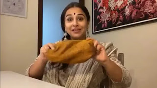 vidya balan vidya balan nakes mask out of blouse piece