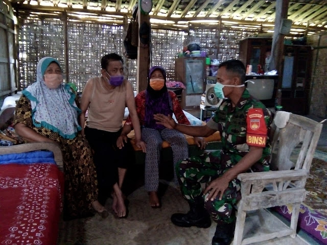 Babinsa Nganti : Selalu Menjaga Kebersihan Kunci Utama Tangkal Virus Corona