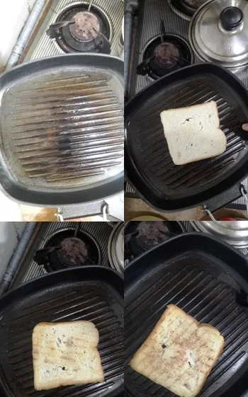 heat-the-pan-and-toast-the-bread-slices