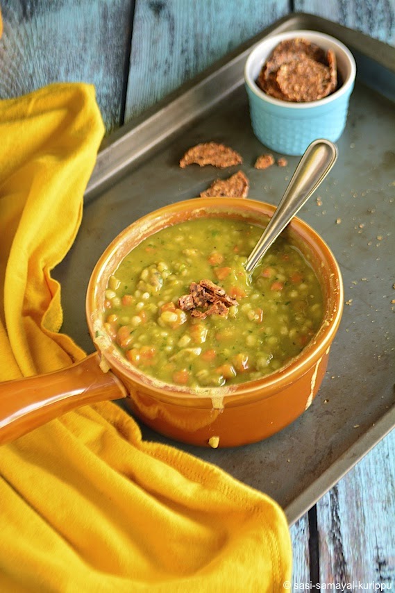 SASI'S KITCHEN Split Peas & Barley Soup