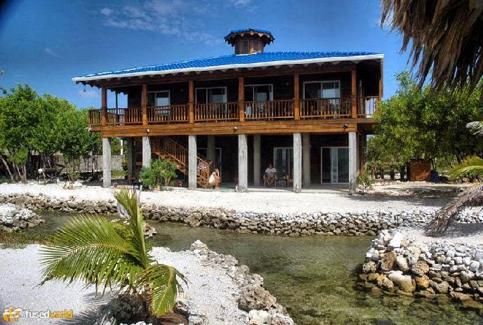 Beach House For Sale In Utila Honduras Pictures