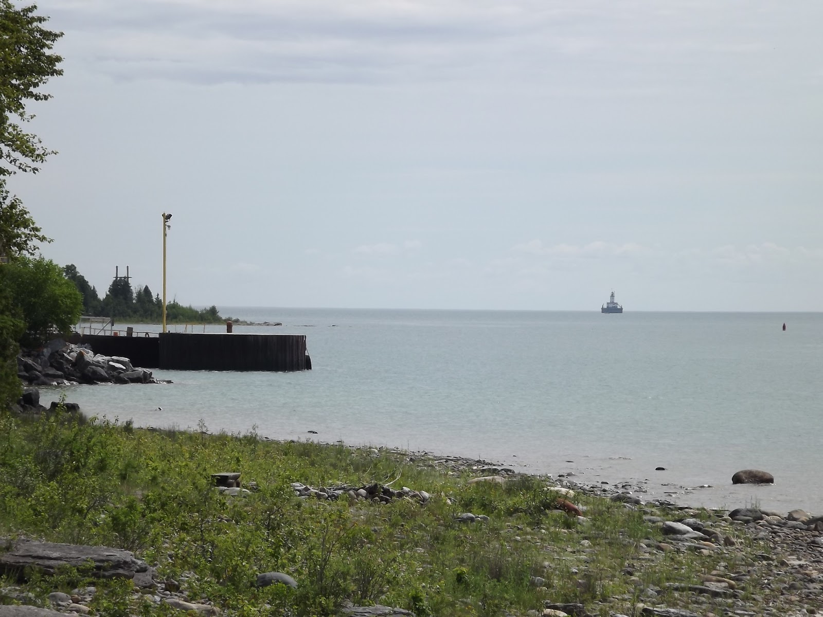 and away we go... Drummond Island and the Rock