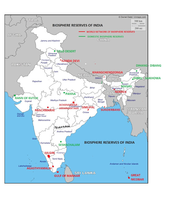 Biosphere Reserves Of India