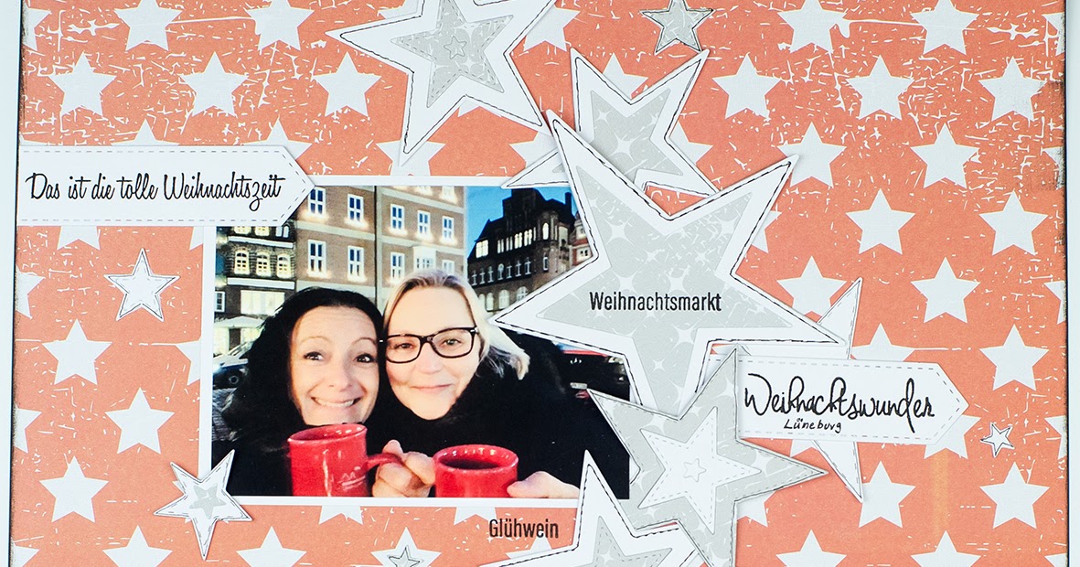 Anne581 Scrapbookinglayout Weihnachtsmarkt