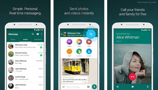WhatsApp - أفضل تطبيقات لإجراء مكالمات مجانية للاندرويد
