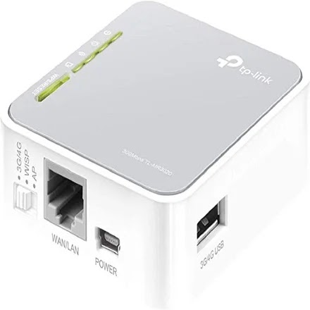 TP-Link TL-MR3020 Mini Pocket 3G/4G Wireless Router 