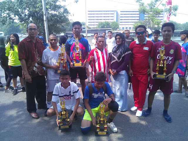 SMAN 110 Juara II dan Harapan I Sepak Takraw HBKB Sunter